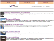 Tablet Screenshot of environment.infocrux.com